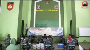 Peringati HUT Ke 63 Korem 071/WK Tahun 2024, Kodim Pemalang Gelar Baksos Donor Darah