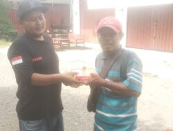 Berbagi Berkah di Jalanan: Ormas 234 SC dan WPSP Bantu Warga di Pasar Beji