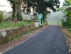 Mudahkan Penziarah, Pemdes Walangsanga Revitalisasi Jalan Menuju Makam.