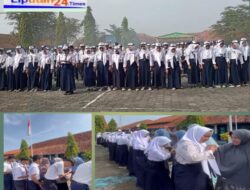 Ratusan Siswa SMPN 6 Pemalang Gelar Flashmob, Menyentuh Hati Sebagai Kenangan Perpisahan