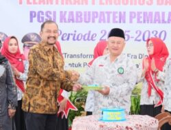 PGSI Pemalang Resmi Dilantik, Bupati Anom Soroti Transformasi Guru di Era Digital