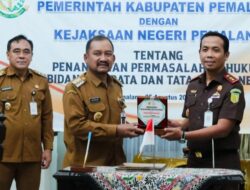Pemerintah Kabupaten Pemalang dan Kejaksaan Negeri Pemalang Teken MoU Penanganan Hukum Perdata dan Tata Usaha Negara