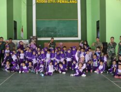 Kasdim Pemalang Sambut Langsung Kunjungan TPAIT Buah Hati di Kodim 0711/Pemalang