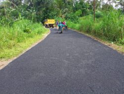 Terimakasih Bupati, Jalan Kabupaten Desa Plakaran Sudah di Aspal