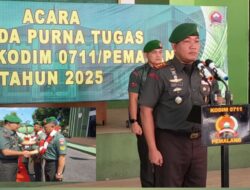 Lepas Prajurit Terbaik, Dandim Pemalang Pimpin Tradisi Wisuda Purna Tugas
