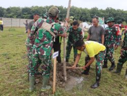 HUT Pemalang ke-451, Kodim 0711 Bersama Pemkab Perkuat Sinergi Melalui Aksi Tanam Pohon Serentak.