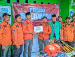 Pimpinan Pusat GP Ansor Terjunkan Bantuan dan Alat Kebencanaan untuk Korban Longsor Pemalang.