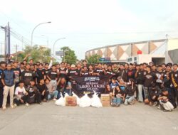 Kompak, Ratusan Pemuda Berkaos Hitam Se-Kabupaten Pemalang Gelar Aksi Sosial Swadaya.