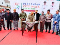 Bupati Pemalang Sebut City Walk Prototipe Pembangunan untuk Kemajuan.