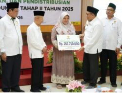 Baznas Provinsi, Berikan Bantuan Modal Usaha Untuk 85 Pelaku Usaha 