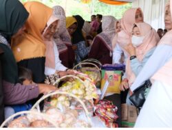 Tekan Inflasi Jelang Lebaran, Pemkab Pemalang Gelar Pasar Murah di Desa Tundagan