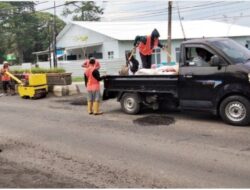 Jelang Mudik Lebaran 2026, DPU TR Pemalang Kebut Penambalan Jalan Berlubang