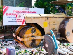 Jelang Lebaran 2026, Pemkab dan Polres Pemalang Musnahkan Ribuan Botol Miras 