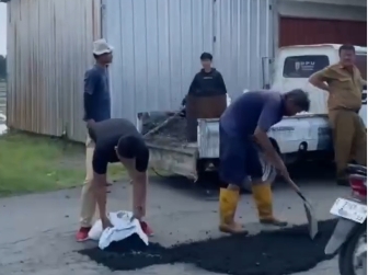 Perbaikan Jalan Pemalang: UPJI VIII Tambal Ruas Purwoharjo – Gintung April 2026