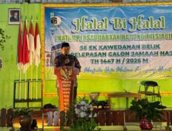 Camat Pulosari Wakili Bupati dalam Halal Bihalal IPHI dan Pelepasan Calon Jamaah Haji 2026