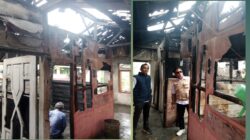 Diduga Akibat Korsleting Listrik, Satu Rumah di Banyumudal Moga Hangus Terbakar
