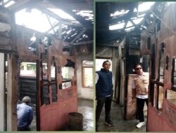 Diduga Akibat Korsleting Listrik, Satu Rumah di Banyumudal Moga Hangus Terbakar