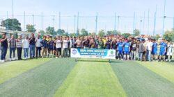Solidaritas Buruh Menggelora di Lapangan, Bupati Anom Buka BBM Minisoccer Mayday Cup 2026