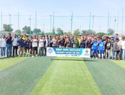 Solidaritas Buruh Menggelora di Lapangan, Bupati Anom Buka BBM Minisoccer Mayday Cup 2026