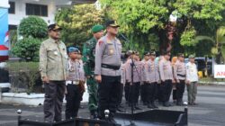 Siap Hadapi Gangguan Kamtibmas, Pemalang Gelar Apel Kesiapan.