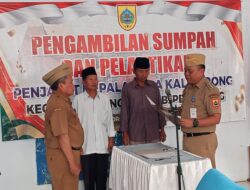 Lantik Pj Kades Kalitorong, Camat Randudonkal Titip Pesan Jaga Kerukunan Jelang Pilkades 2026