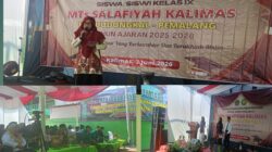 Lulus 100%, Tangis Haru Warnai Perpisahan 92 Siswa MTs Salafiyah Kalimas