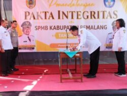 ​Kawal PPDB Bersih, Jajaran Forkopimda Pemalang Teken Pakta Integritas