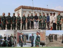 Dandim Pemalang Dampingi Tim Itjen Kemhan Cek Progres Pembangunan Brigif dan Yonif TP