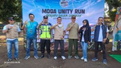 Wakili Bupati Pemalang, Camat Moga Buka Gelaran Moga Unity Run 2026