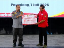 Lampaui Target 112 Persen, Bulan Dana PMI Pemalang 2026 Sukses Himpun Rp1,7 Miliar