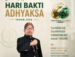 Apresiasi Jaksa Profesional dan Humanis, DPUPR Pemalang Ucapkan Selamat Hari Bhakti Adhyaksa ke-66