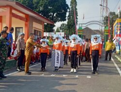 ​Semarak HUT RI ke-81 di Pemalang: Pelajar Se-Kecamatan Moga Ikuti Lomba Gerak Jalan
