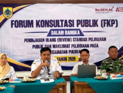 Tingkatkan Kualitas Layanan Publik, Camat Pulosari Gelar Forum Konsultasi Publik dan Review Standar Pelayanan