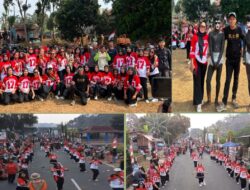 Semarakkan HUT ke-81 RI, Purwanto Tokoh Karangdawa Antusias Ikuti Karnaval Kecamatan Warungpring