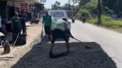 Sambut Kelancaran Mobilitas Warga, DPUPR Pemalang Tuntaskan Perbaikan Jalan Ambokulon - Blendung