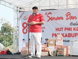 Peringati HUT ke-81 PMI, Ribuan Warga Pemalang  Ikuti Senam Sehat dan Donor Darah