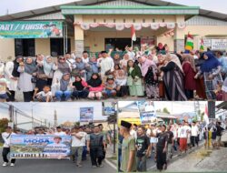 Ribuan Pendukung Antar Tokoh Muda Nafis Abadi Daftar Pilkades Desa Moga Pemalang