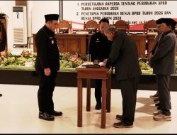 DPRD dan Pemkab Pemalang Sepakati Raperda Perubahan APBD 2026