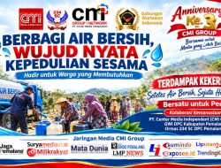 Peduli Krisis Air Bersih, CMI Group Kolaborasi Gelar Aksi Kemanusiaan untuk Warga Pemalang